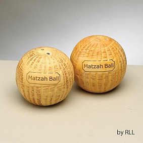 Matzah Ball Salt and Pepper Shakers