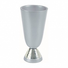 Anodized Aluminium Kiddush Cup - Hammer work