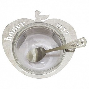 Lazer Cut Honey Pot - Apple