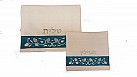 Linen Embroidered Tallit and Tefillin Set
