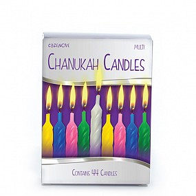 Cazenove Chanukah Candles - Coloured