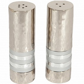 Emanuel Salt & Pepper Set - Silver Rings