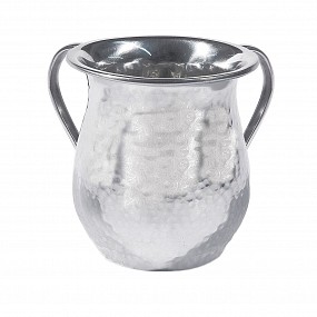 Hammer Work Netilat Yadayim Cup- Silver