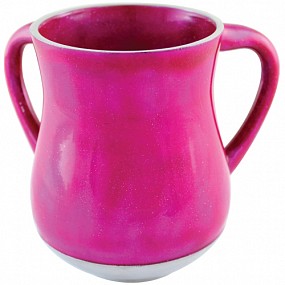 Wash cup pink glitter