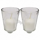  Two glass holders 