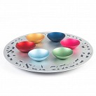 Agayof seder plate - multicoloured