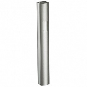 Aluminium Matt Silver Mezuza Case 7cm