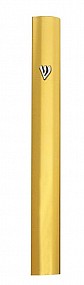 Gold Shiny Mezuza Case 10cm
