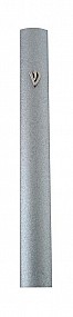 Grey Metallic Mezuza Case 10cm 