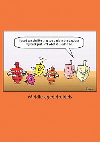 Middle -Age Dreidels