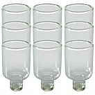 Glass Oil Cups 3.5cm height 2.5cm diameter