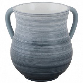 Elegant Polyresin Washing Cup Grey