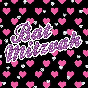 Bat Mitzvah Hearts