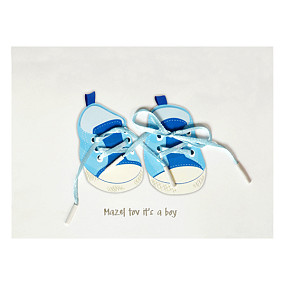 Mazel Tov, it's a Boy (shoes)