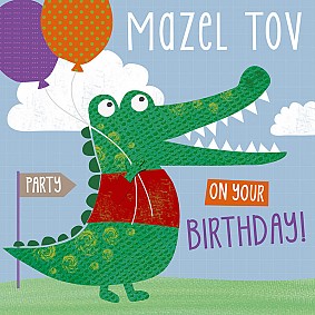 Mazel Tov on your birthday! (croc)