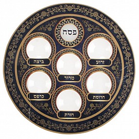 Card board Seder Plate
