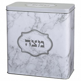 Tin Matzah Box.