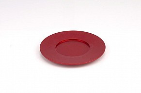 Agayof Kiddush Cup Plate - red