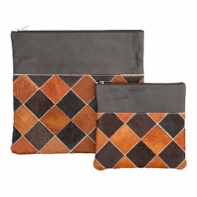 Leather Tallit/Tefillin bag Set 