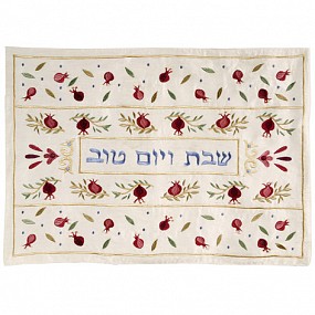 Pomegranate on  Challah Cover