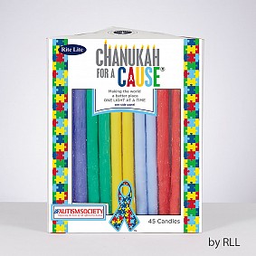 Chanukah Candles for a cause Autism