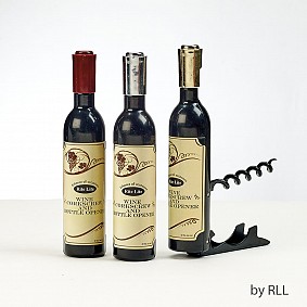 Wine bottle shaped Corkscrew