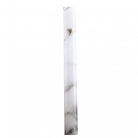 Aluminium Mezuza Case. Marble look 10cm
