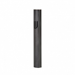 Aluminium Black Mezuza Case 10cm black
