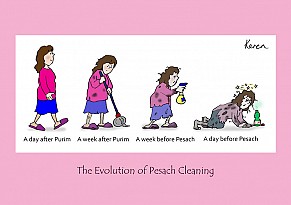 The evolution of Pesach cleaning