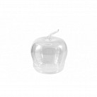 Glass apple ornament