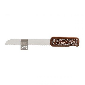 Challah Knife wooden handle