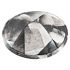 Fabric flat kippah 15.5cm
