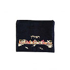 Velvet Tefillin Bag Jerusalem multicolor
