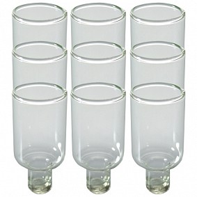 Glass Oil  cups  3.5cm height 2cm diameter