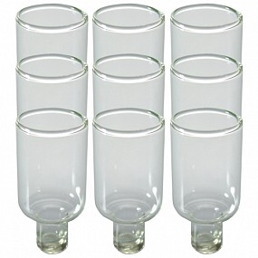 Glass Oil  cups  3.5cm height 2cm diameter