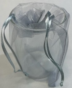 Clear Wedding Glas & Bag 