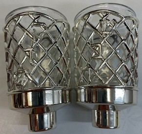 Silver plated neronim cups
