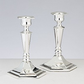 Candle sticks (silver plated)
