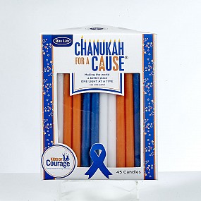 Chanukah Candles for a cause Kids of Courage