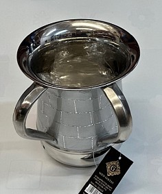 Bricks silver washing cup