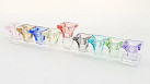 Multicolored Cup Menorah