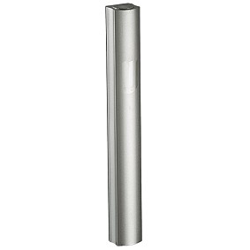 Aluminium Matt Silver Mezuza Case 10cm.