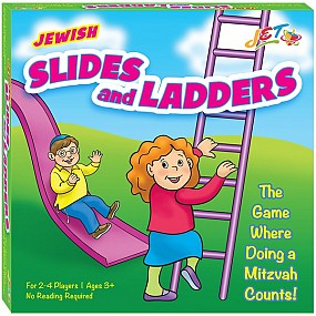 Jewish Slides and Ladders Boardgame