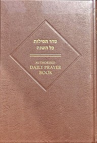 Authorised Daily Prayer Book Large Leather 