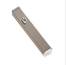 Champagne square mezuza case 7cm