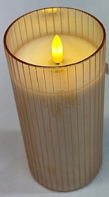 Battery operated LED candle Amber L 