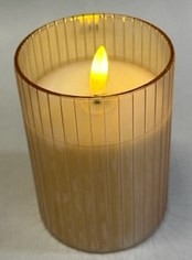 Battery operated LED candle Amber S