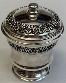 Sterling-Silver Honey Pot 