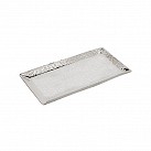 Stainless steel hammered tray