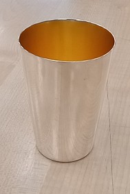 Silver Kiddush Cup plain